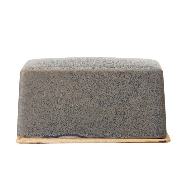 Сив каменоделски съд за масло Kendra - Bloomingville-image-2