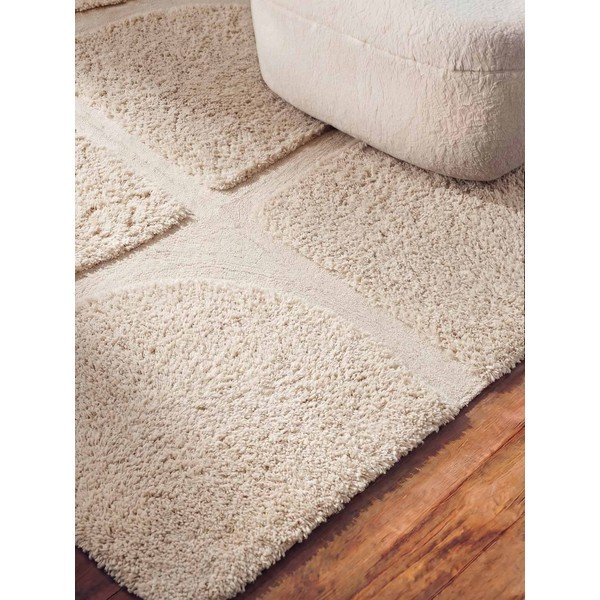 Кремав ръчно изработен килим 80x150 cm Lambeth Jasper – Ted Baker-image-3