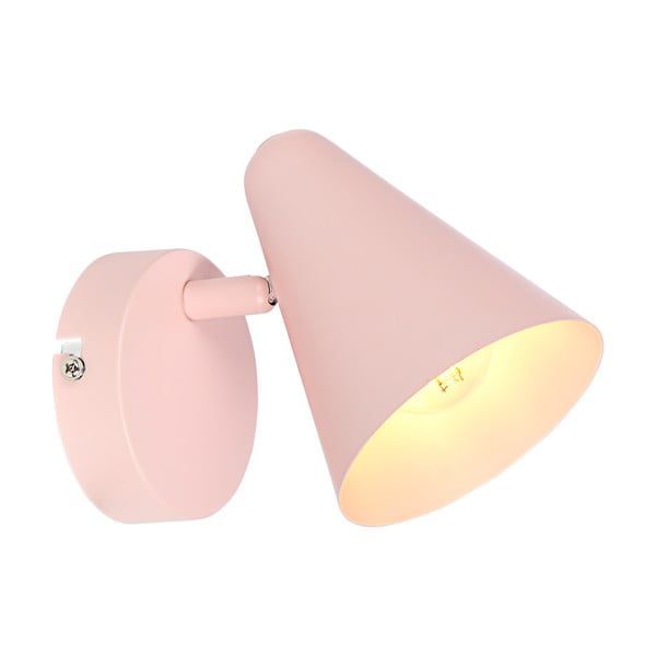 Светлорозова стенна лампа Amor – Candellux Lighting-image-1
