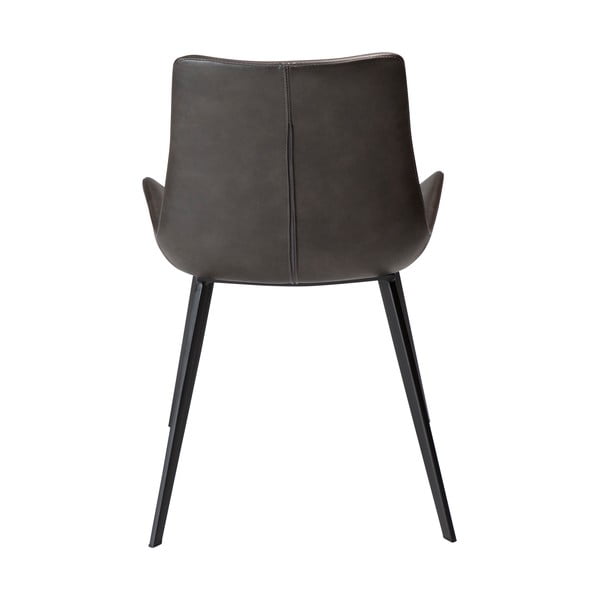 Сив стол за хранене от изкуствена кожа DAN-FORM Дания Hype - DAN-FORM Denmark-image-3