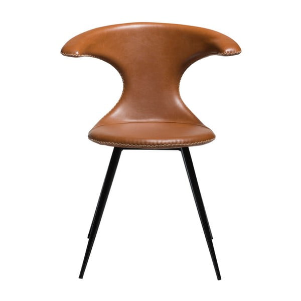 Кафяв стол от изкуствена кожа Flair - DAN-FORM Denmark-image-4