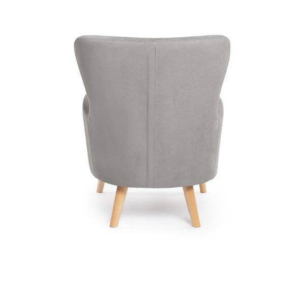 Светлосиво кресло Noemye - Bonami Selection-image-4