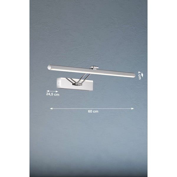 LED стенна лампа в сребристо Baabe - Fischer & Honsel-image-3