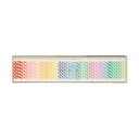 Свещички за торта в комплект 50 бр. Rainbow Striped Mini – Meri Meri