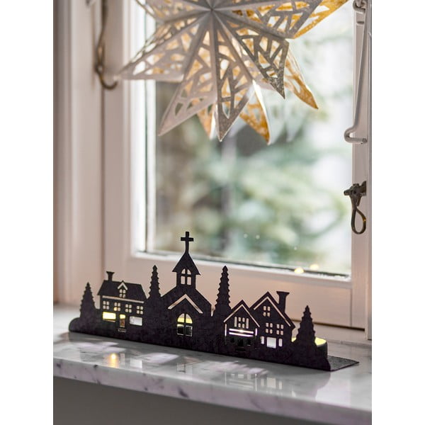 Метален свещник за чаена свещ/адвент Cielo – Bloomingville-image-1