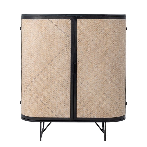 Бамбуково шкафче в естествен цвят 92x105x36,5 cm Ember – Bloomingville