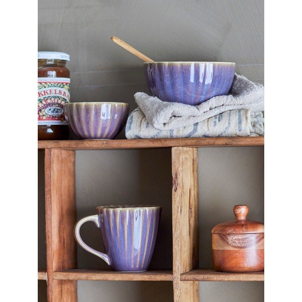 Тъмнолилава глинена чаша 220 ml Latina – Bloomingville-image-4