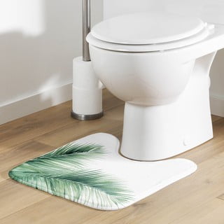 Бял/зелен килим за баня WC 45x45 cm Havane – douceur d'intérieur