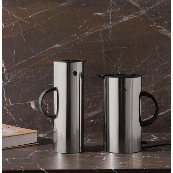 Термо кана от неръждаема стомана в сребрист цвят 1 l EM77 – Stelton-image-1
