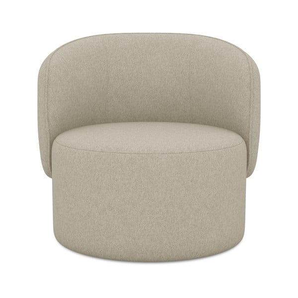 Бежово кресло Ipo – Makamii-image-1