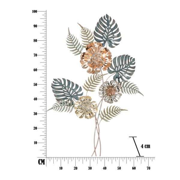 Желязна декорация за стена с природни мотиви, височина 98 cm Too - Mauro Ferretti-image-4