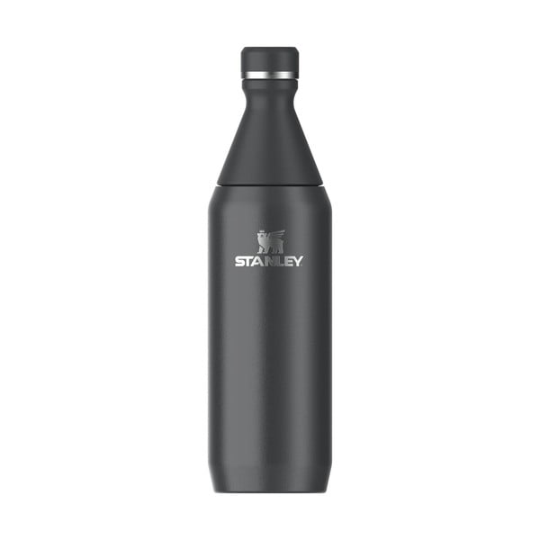 Черна бутилка  от неръждаема стомана 600 ml All Day Slim – Stanley