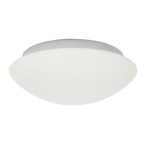 Бяла лампа за таван със стъклен абажур ø 28 cm Nina - Candellux Lighting