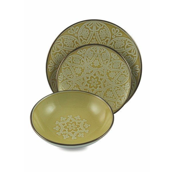 Комплект от 18 части от цветна фаянсова керамика Villa d'Este Baku - Villa d'Este-image-4