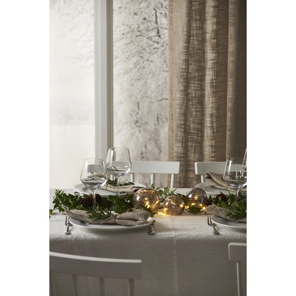 Сива LED коледна светлинна украса , дължина 77 см Triss - Star Trading-image-3