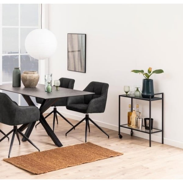 Маса за сервиране 30x60 cm Seaford - Actona-image-1