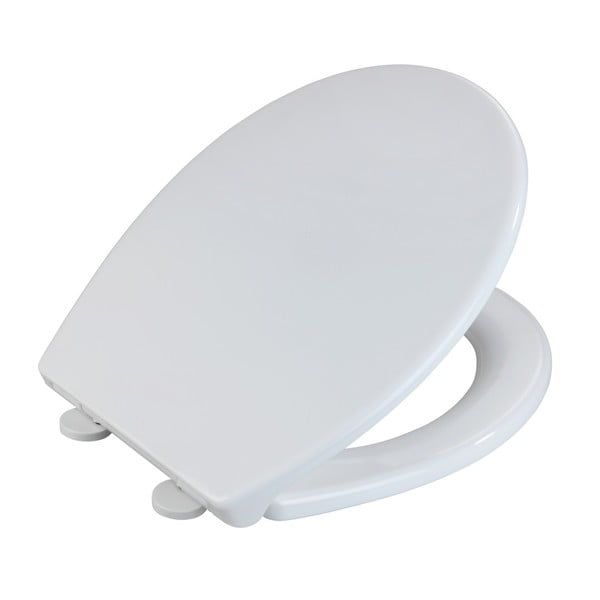 Бяла термопластична тоалетна седалка Korfu - Wenko