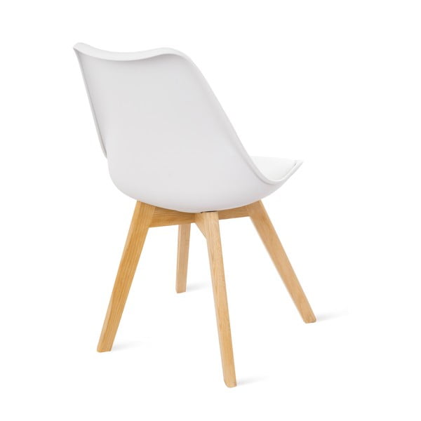 Комплект от 2 бели стола с букови крака Retro - Bonami Essentials-image-3