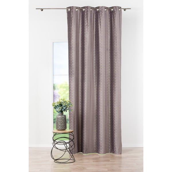 Кафява завеса 140x260 cm Casal - Mendola Fabrics-image-3