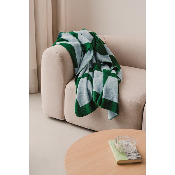 Зелено/синьо  одеяло 150x200 cm Gilli – noo.ma-image-1