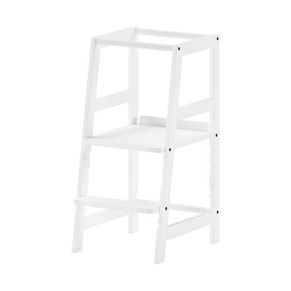 Бяла учебна кула от масивен бук Forrest – Vipack