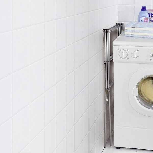 Сушилня за дрехи в блестящо сребрист цвят 8 m – Wenko-image-2