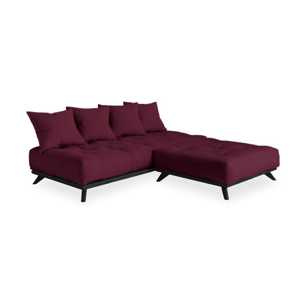 Диван Senza Black/Bordeaux - Karup Design-image-3