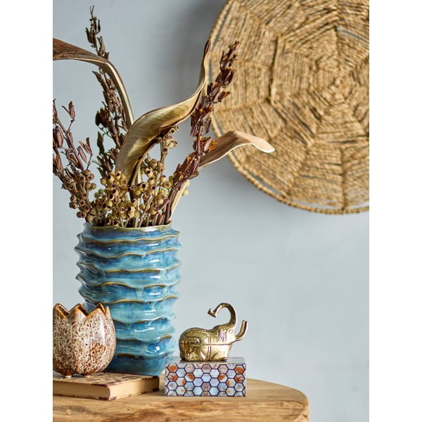 Декоративна кутия за съхранение от полирезин 13x10x5 cm Domino – Bloomingville-image-1