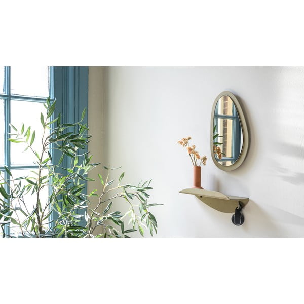 Бежов метален стенен рафт 34 cm Pipa – Spinder Design-image-3