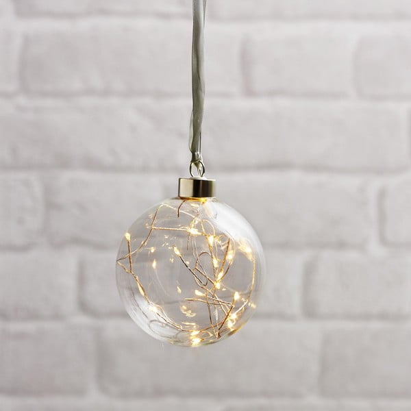 Светлинна декорация с коледен мотив ø 10 cm Glow - Star Trading-image-1