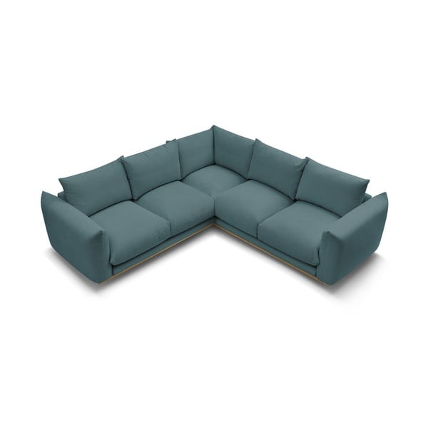 Син ъглов диван Ernest – Bobochic Paris-image-4