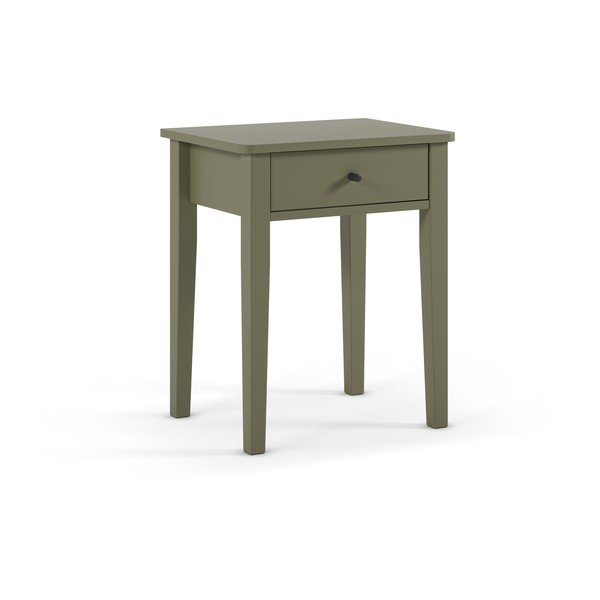 Зелено матово нощно шкафче Bart – Marckeric