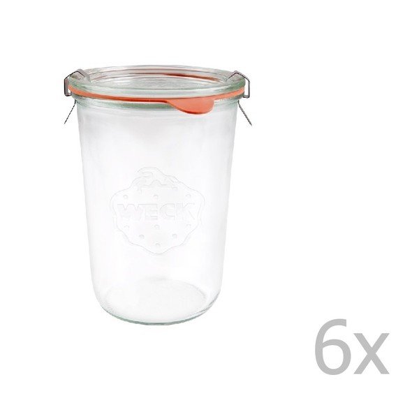 Комплект от 6 буркана Sturz, 850 ml - Weck