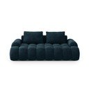 Кадифен диван в петролен цвят 200 cm Linz – Cosmopolitan Design