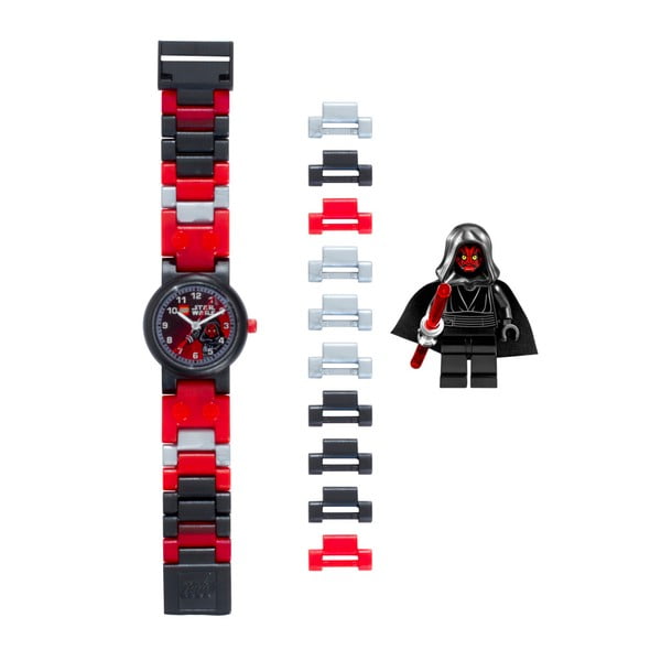 Hodinky s figurkami LEGO® Star Wars Darth Maul