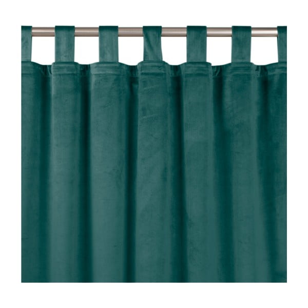 Завеса в тъмнозелен цвят 135x175 cm Vila - Homede