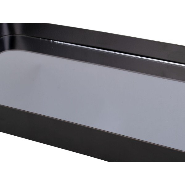 Черен поднос с димно огледало Правоъгълник, ширина 20 cm Mirage - PT LIVING-image-1