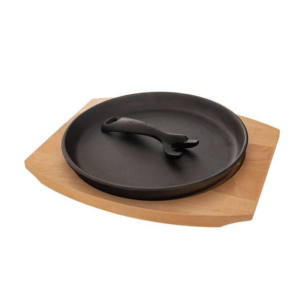 Грил тиган с подвижна дръжка от излято желязо ø 22 cm LITINA – Orion-image-3