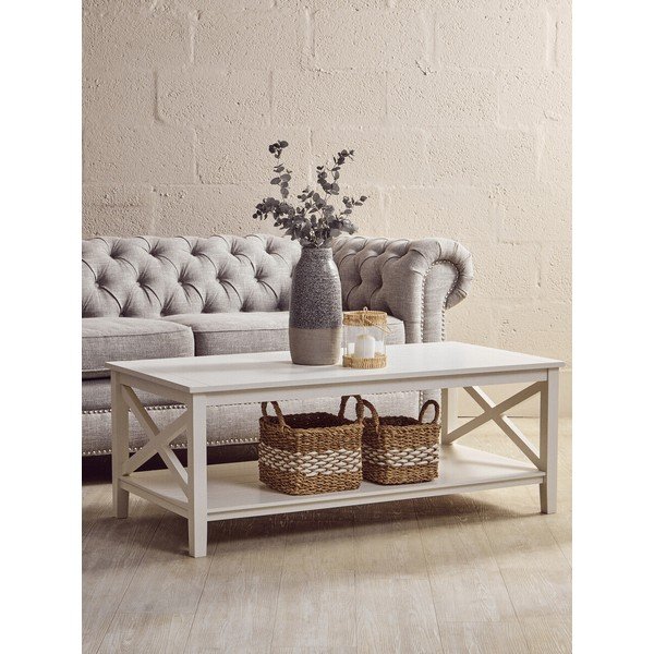 Бяла масичка за кафе 60x120 cm Heritage – Premier Housewares-image-4