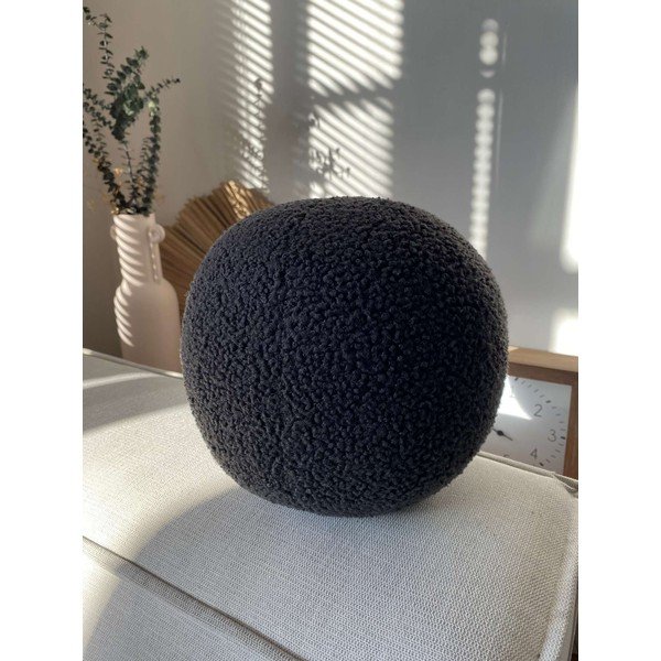 Декоративна възглавница от букле ø 25 cm Top – Mioli Decor-image-1