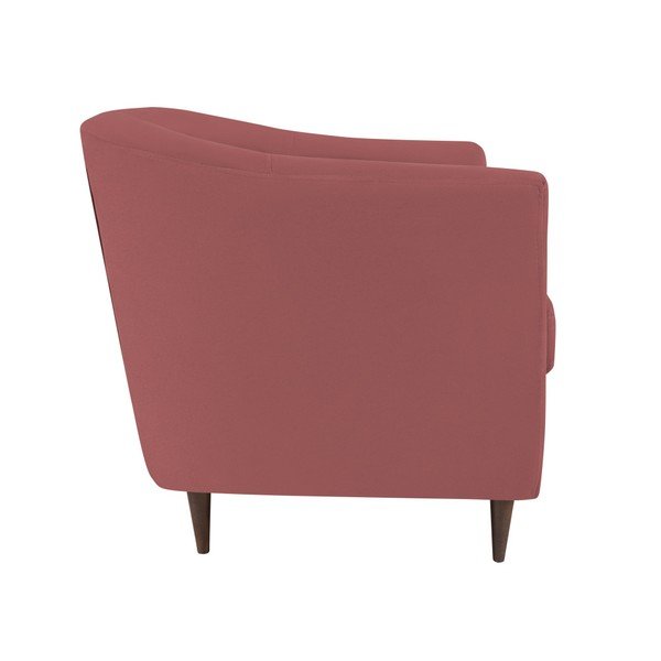 Růžovočervená pohovka Kooko Home Love, 125 cm-image-4