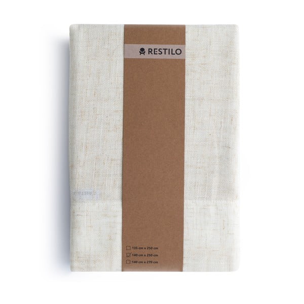 Перде в цвят слонова кост 140x250 cm Velari – Restilo-image-4