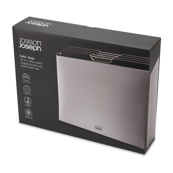 Дъски за рязане в комплект от 4 броя с поставка 7x35,5 cm Folio - Joseph Joseph-image-4