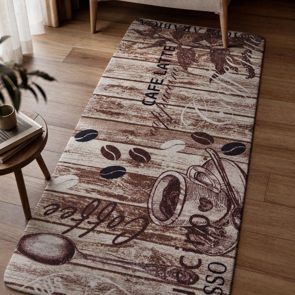 Кафяв кухненскиа  пътека Delicious Coffee, 67 x 180 cm Delicious Coffee - Hanse Home-image-1