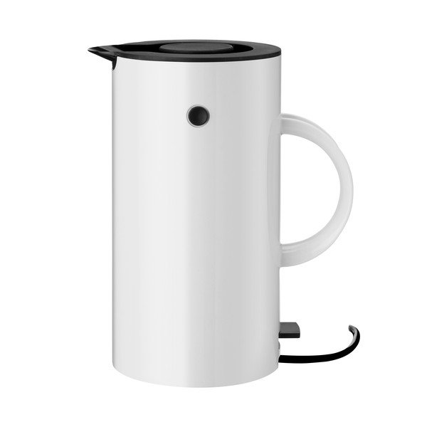Бяла пластмасова електрическа кана 1,5 l EM77 – Stelton