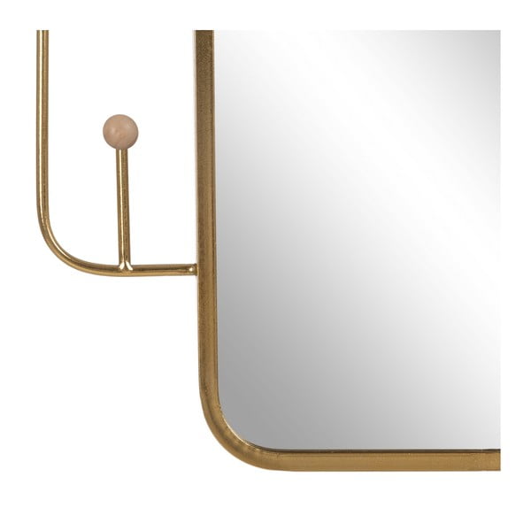 Стенно огледало със закачалка 55x100 cm Maze – Ixia-image-4