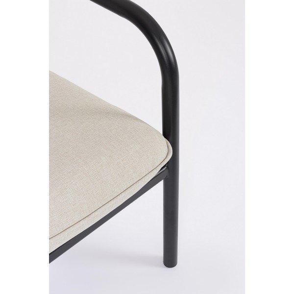 Бежов стоманен градински комплект за отдих за 4 Ostuni – Bizzotto-image-3