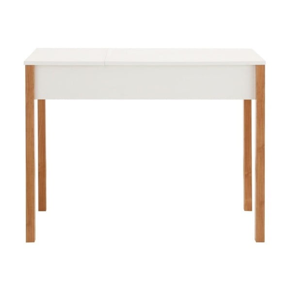 Bílý dřevěný konzolový stolek Støraa Caitlin