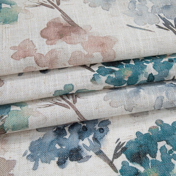 Светлосиньо/кремаво перде 135x250 cm Flosi – Restilo-image-3