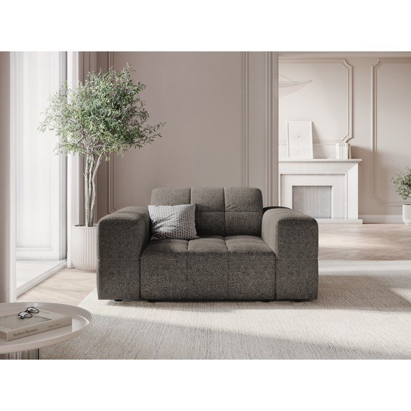 Тъмносиво кресло Chicago – Cosmopolitan Design-image-1